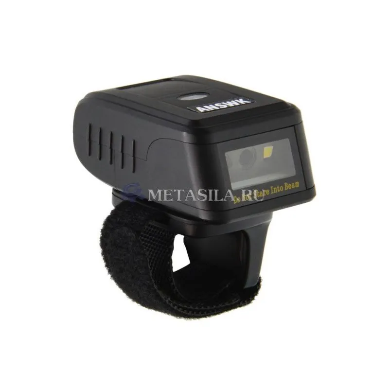 картинка RS10 Bluetooth 2D Носимый кольцевой сканер штрих-кода от магазина Метасила