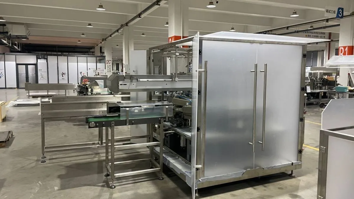 фото Станок для упаковки колбасных изделий (модель CVA-400) от магазина Метасила