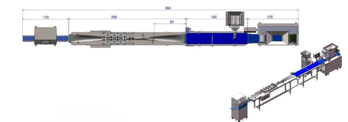 картинка Линия по производству суши, роллов FD52 от магазина Метасила