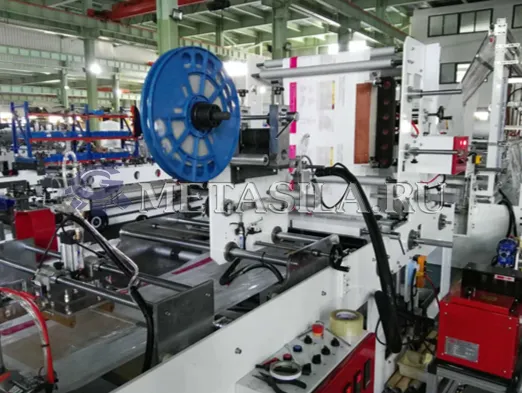 картинка Станок для производства курьерских пакетов  от поставщика магазина Метасила 