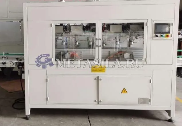 картинка Автоматическая линия по производству жестяных квадратных банок (объем 18 л) от магазина Метасила
