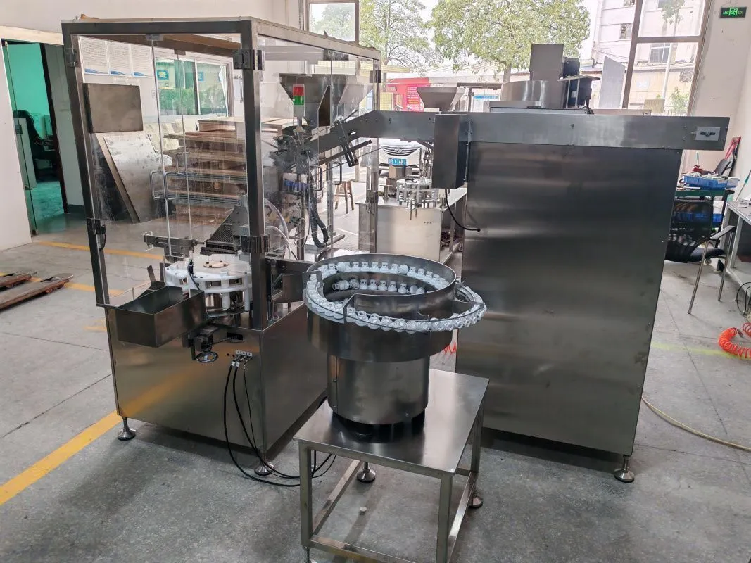 фото Станок для упаковки шипучих таблеток в тубы (модель X400) от магазина Метасила