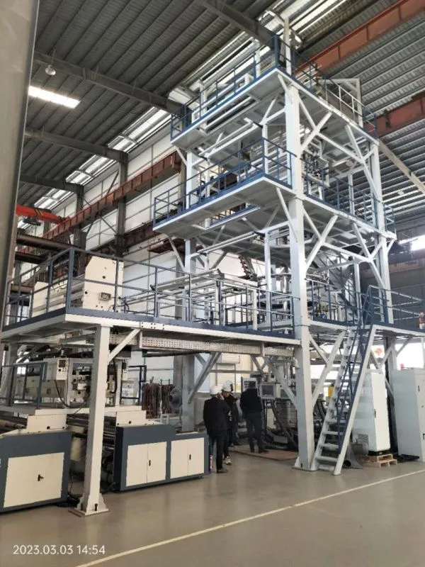 картинка Станок для производства пленки ABC (1600 мм) от магазина Метасила