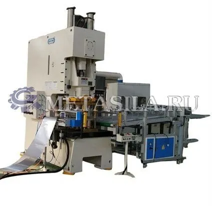 картинка Линия производства алюминиевых форм для запекания  от магазина Метасила