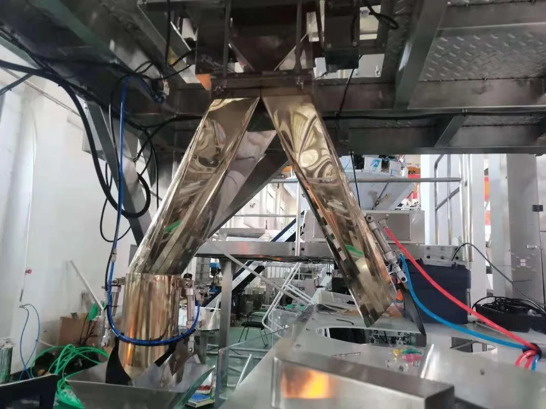 фото Линия упаковки капсул для стирки в контейнеры WN96K от магазина Метасила