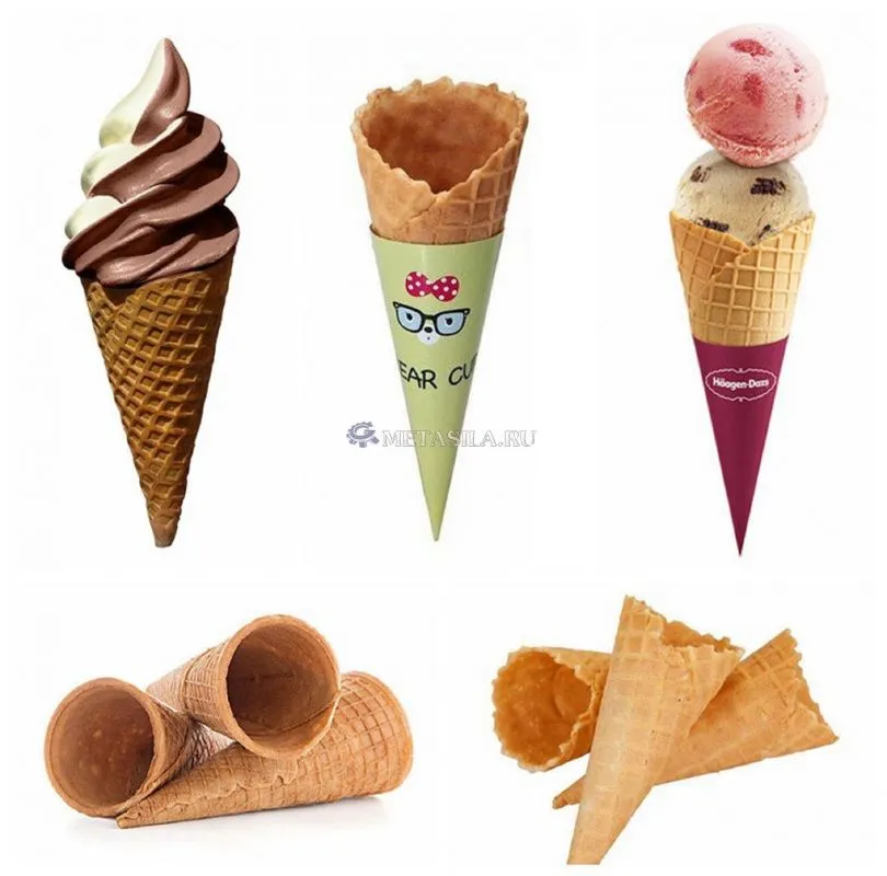 картинка Машина для производства вафельных рожков от магазина Метасила