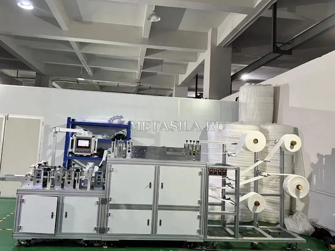 картинка Линия по производству одноразовых тапочек (открытого типа) (снят с производства) от магазина Метасила