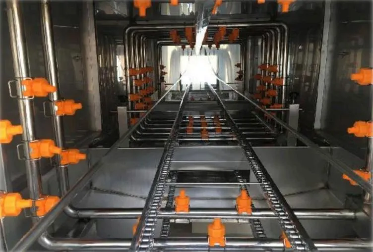 картинка Станок для мойки пластиковых ящиков E16 от магазина Метасила