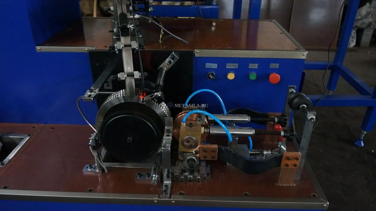 Фото Линия по изготовлению рулонных гвоздей  от магазина Метасила
