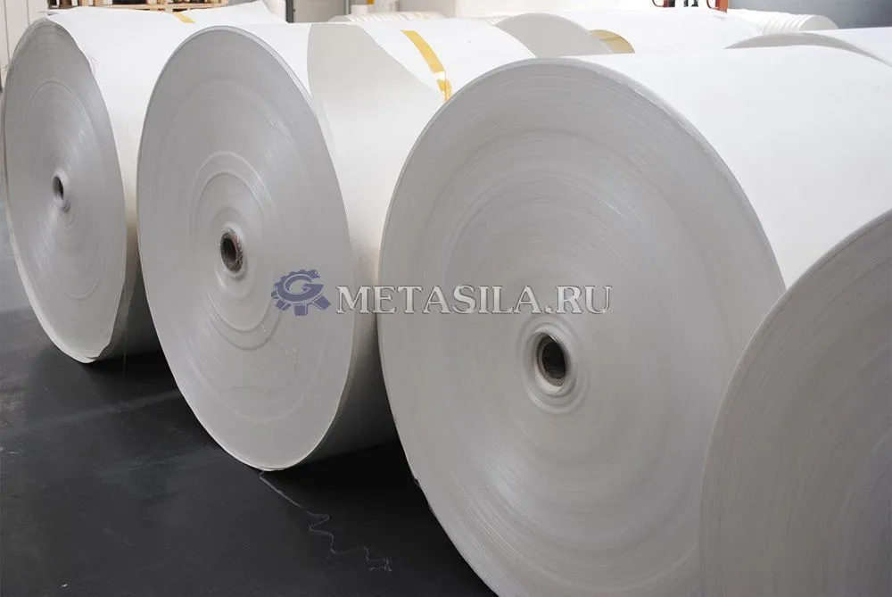 картинка Материал для производства офисной бумаги А-4 от магазина Метасила