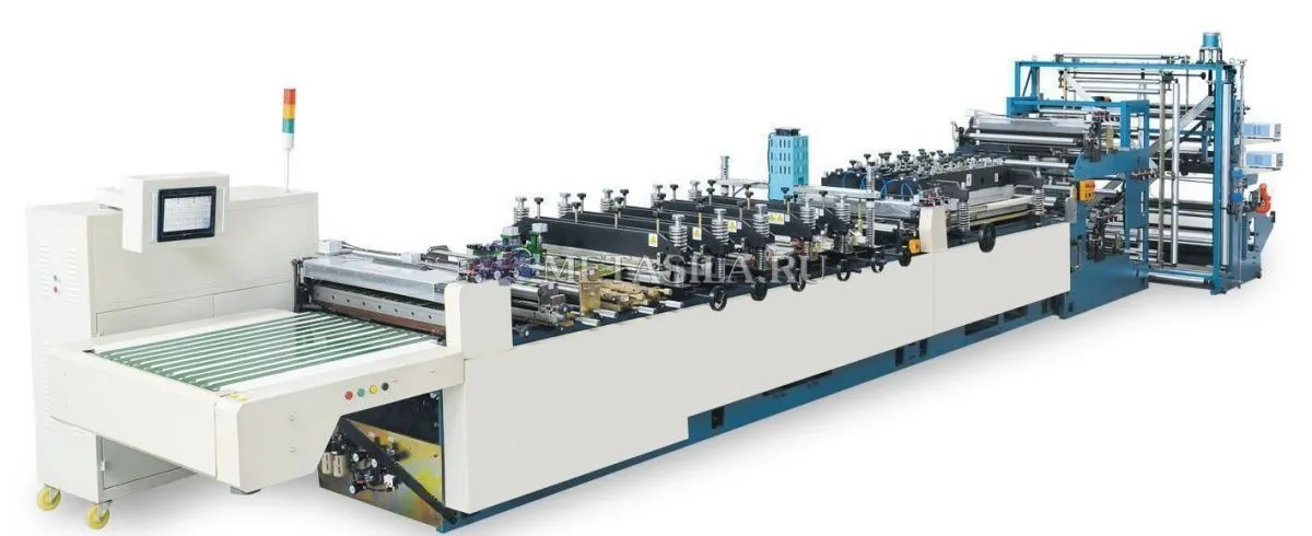 картинка Станок по производству пакетов DOYPACK с тремя боковыми уплотнениями  от поставщика магазина Метасила 