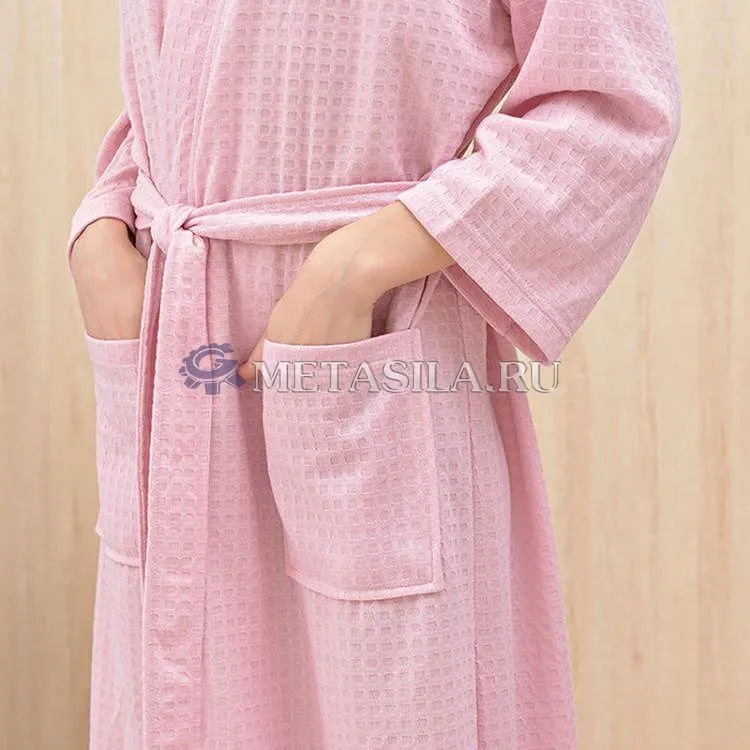 картинка Легкий вафельный летний халат от магазина Метасила