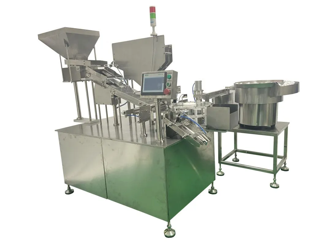 фото Станок для упаковки шипучих таблеток в тубы (модель X400) от магазина Метасила