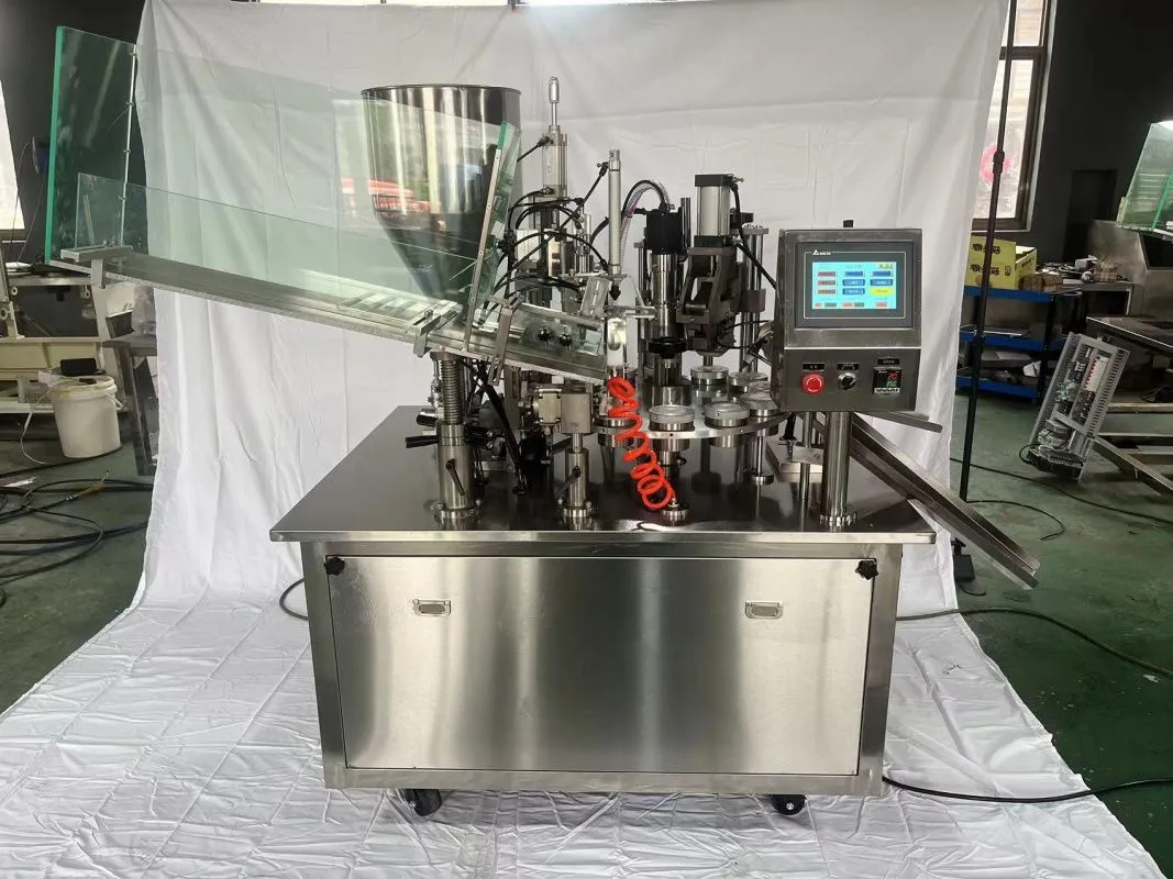 фото Тубонаполнительная машина R20 (с пылезащитным кожухом)	 от магазина Метасила