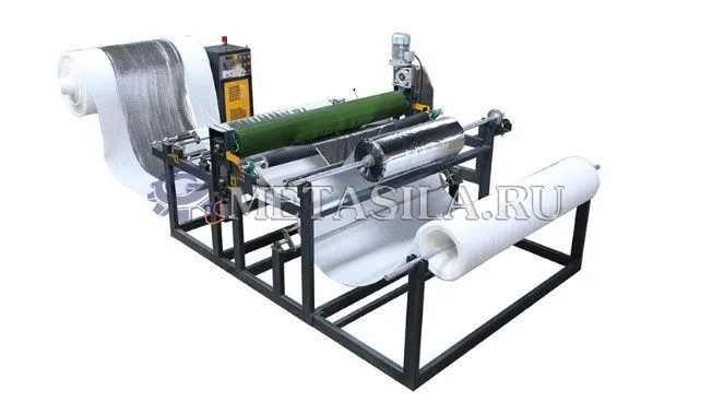 картинка Ламинирование теплоизоляции фольгированной  от магазина Метасила