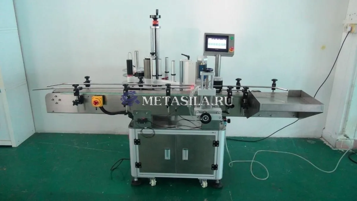 фото Линия по упаковке продукции в круглые банки  от магазина Метасила