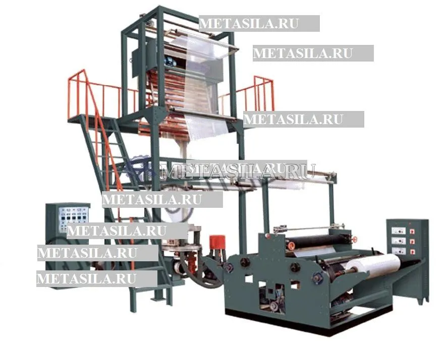 картинка Станок для выдувания полиэтиленовой пленки  от магазина Метасила