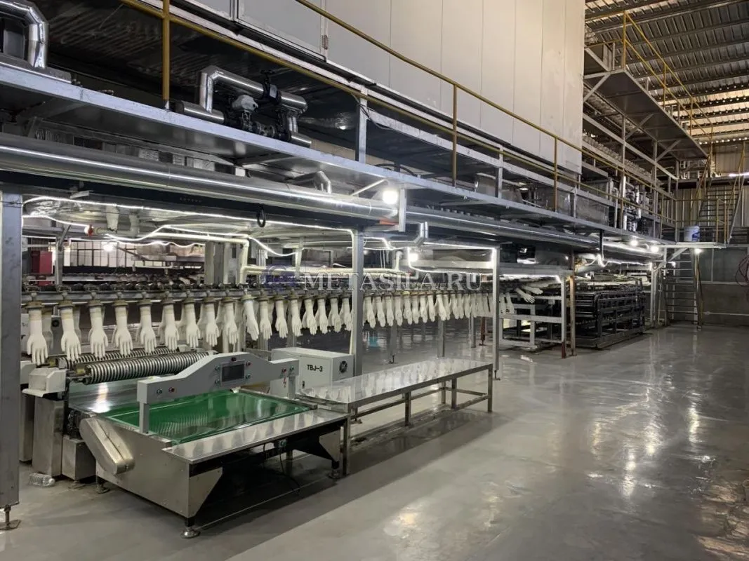 картинка Линия по производству нитриловых перчаток D-77  от магазина компании Метасила