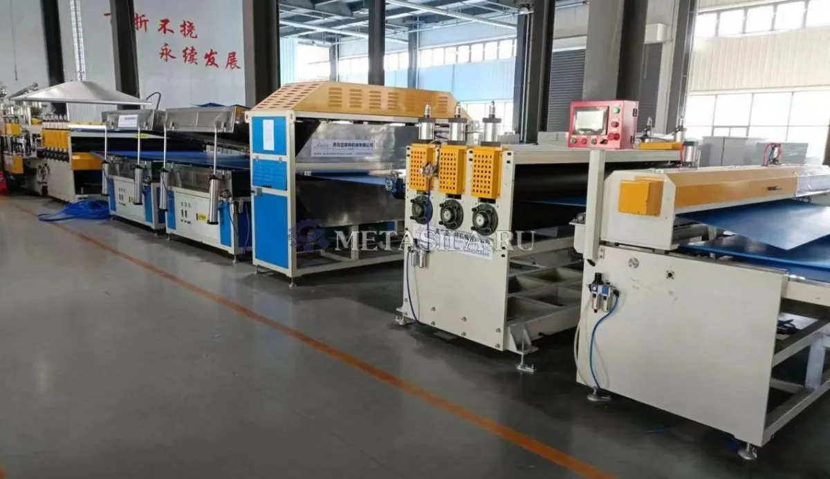 картинка Линия по производству полых листов из полипропилена  от магазина Метасила