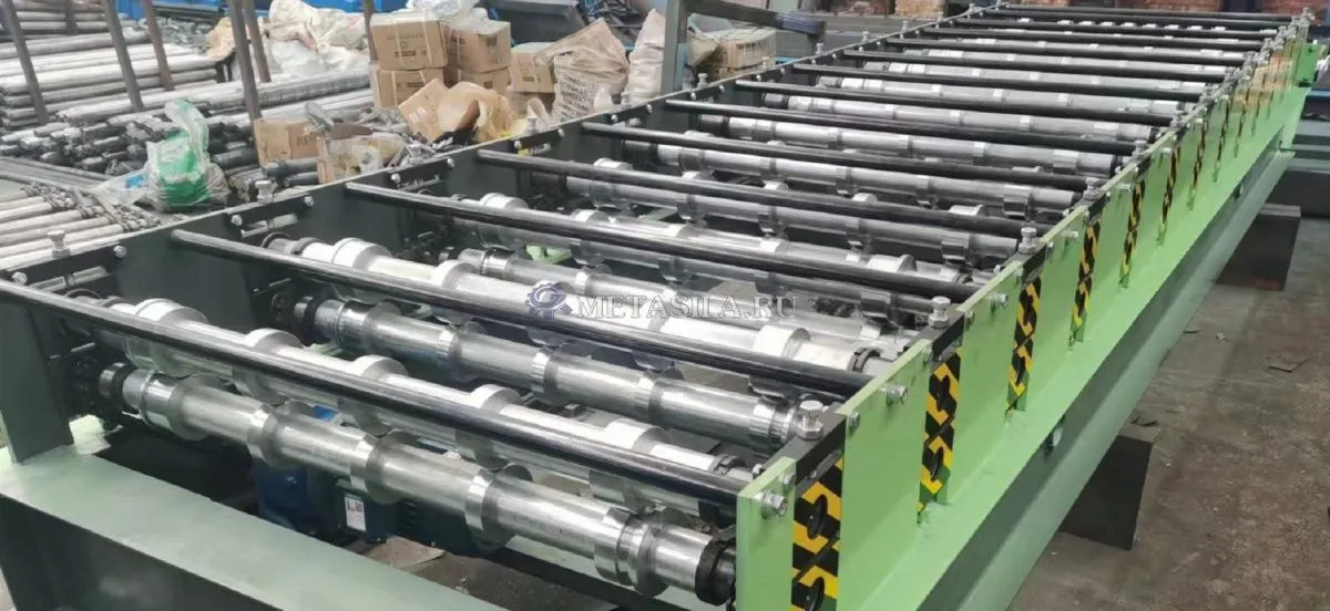 картинка Линия по производству сэндвич-панелей WE-85  от магазина Метасила