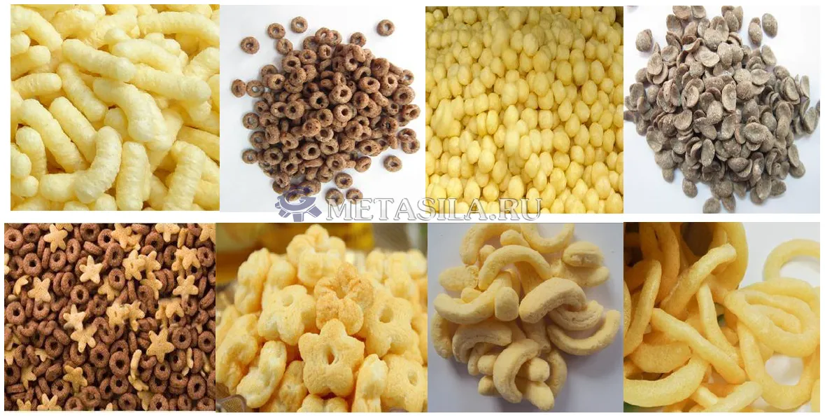 картинка Линия по производству хрустящих закусок для животных KE-85   от магазина Метасила