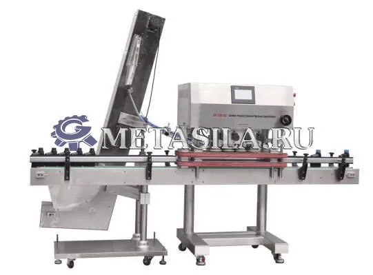 фото Линия по упаковке продукции в круглые банки  от магазина Метасила