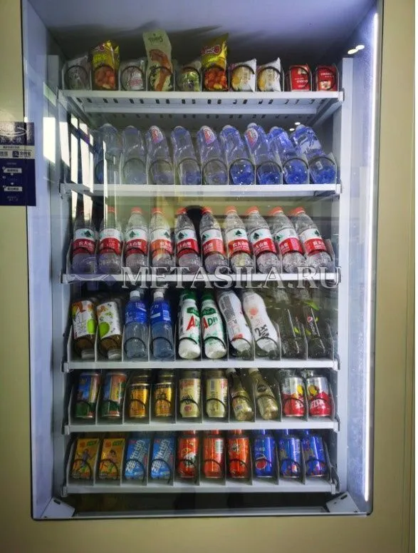 картинка Автомат для продажи закусок и напитков  от магазина Метасила