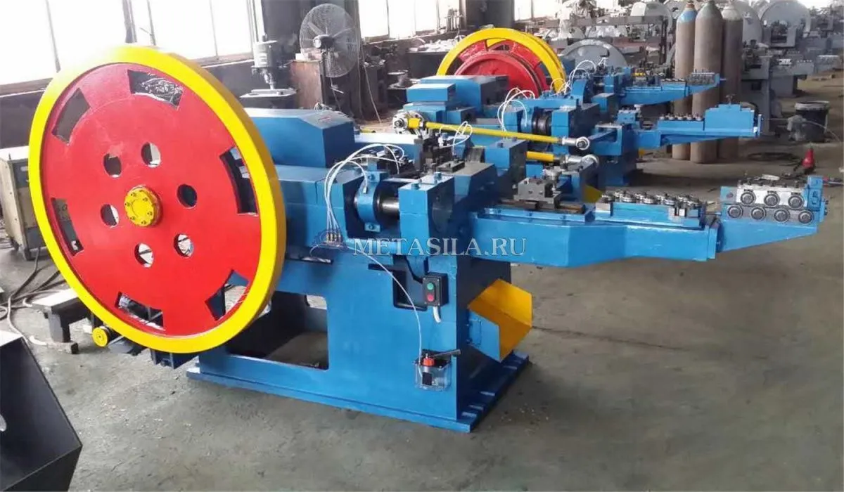 Фото Станок для изготовления гвоздей CC-014 (3,5-5,5 мм, 75-175 мм) от магазина Метасила