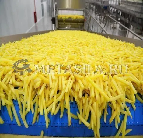 картинка Автоматическая линия по производству замороженного картофеля фри W-55  от магазина Метасила