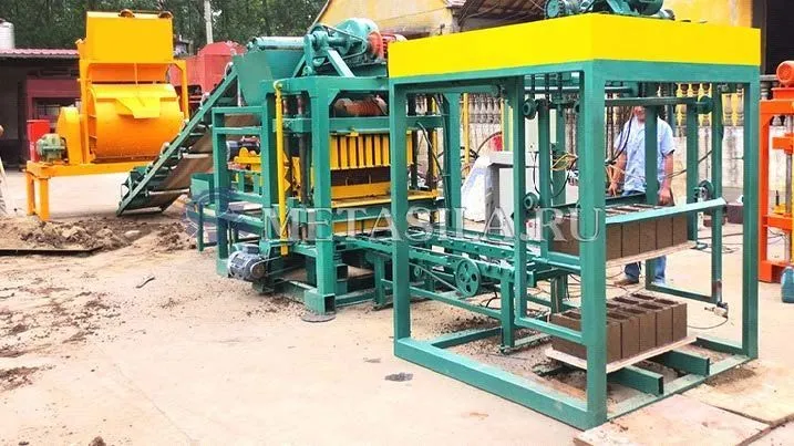 картинка Станок для производства блоков/кирпича  от магазина Метасила