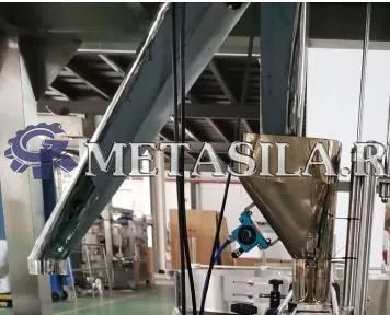 фото Линия по упаковке продукции в круглые банки  от магазина Метасила