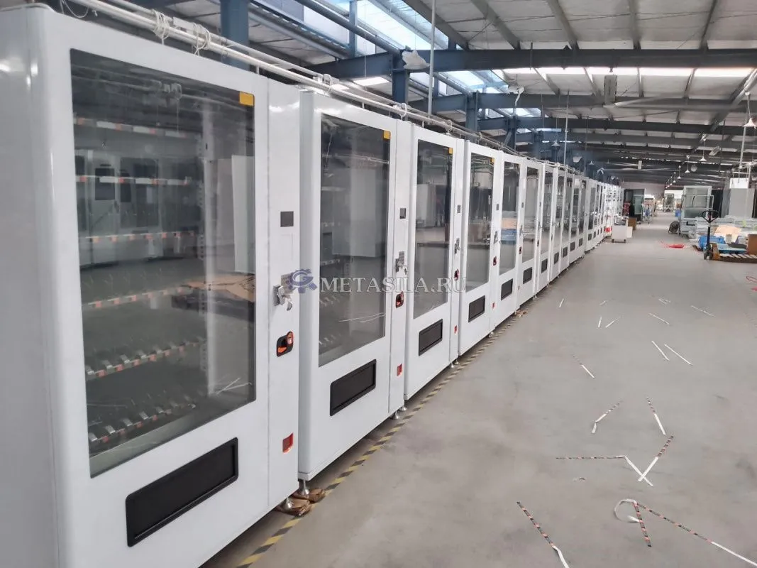 картинка Торговый автомат для продажи снеков и напитков от магазина Метасила