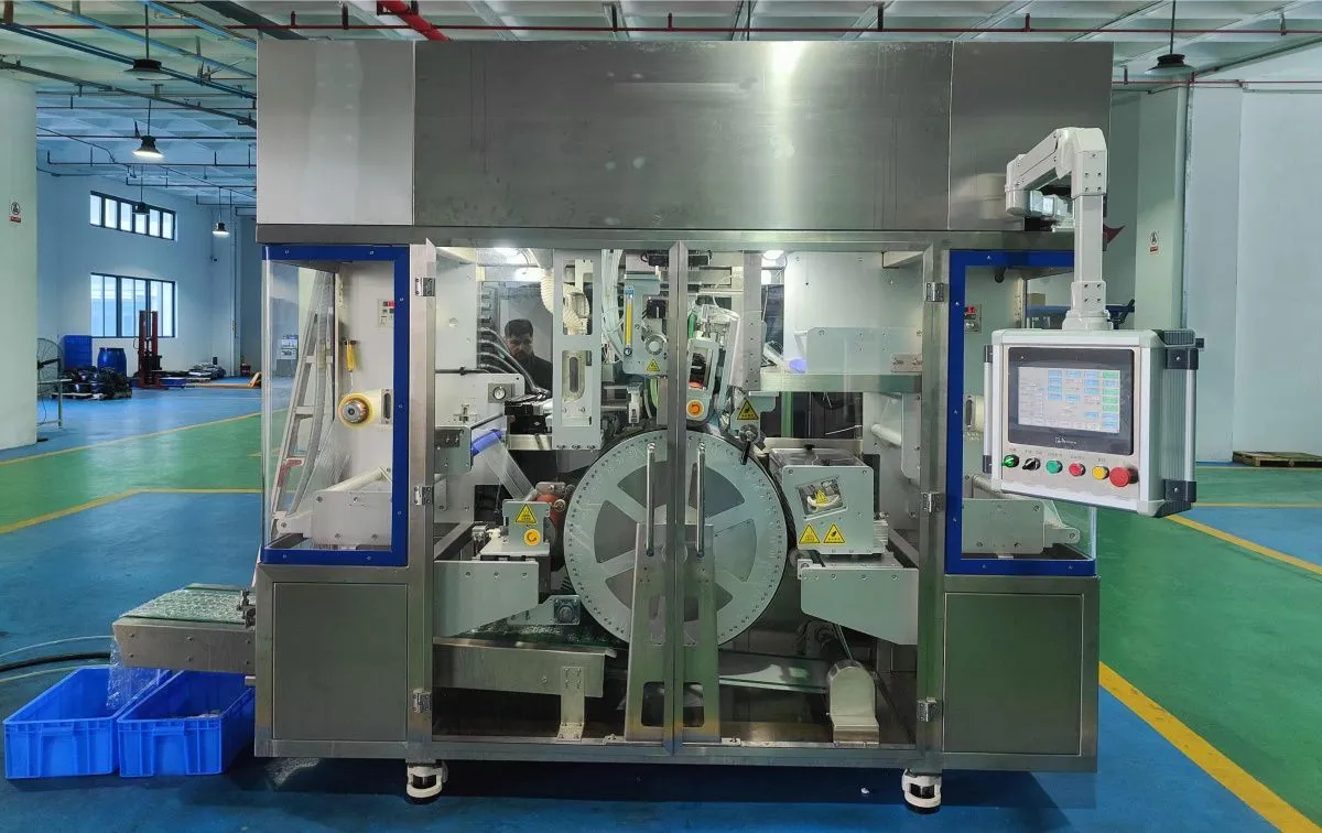 картинка Станок барабанного типа по производству капсул для стирки (модель FGT-200) от магазина Метасила