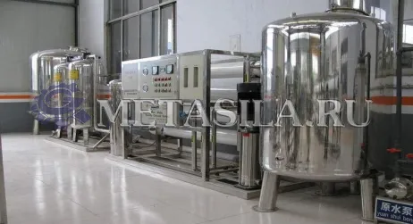 картинка Линия розлива газированной воды в ПЭТ - бутылки  от магазина Метасила