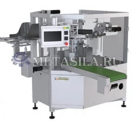 фото Автоматическая линия по упаковке таблеток для посудомоечных машин  от магазина Метасила