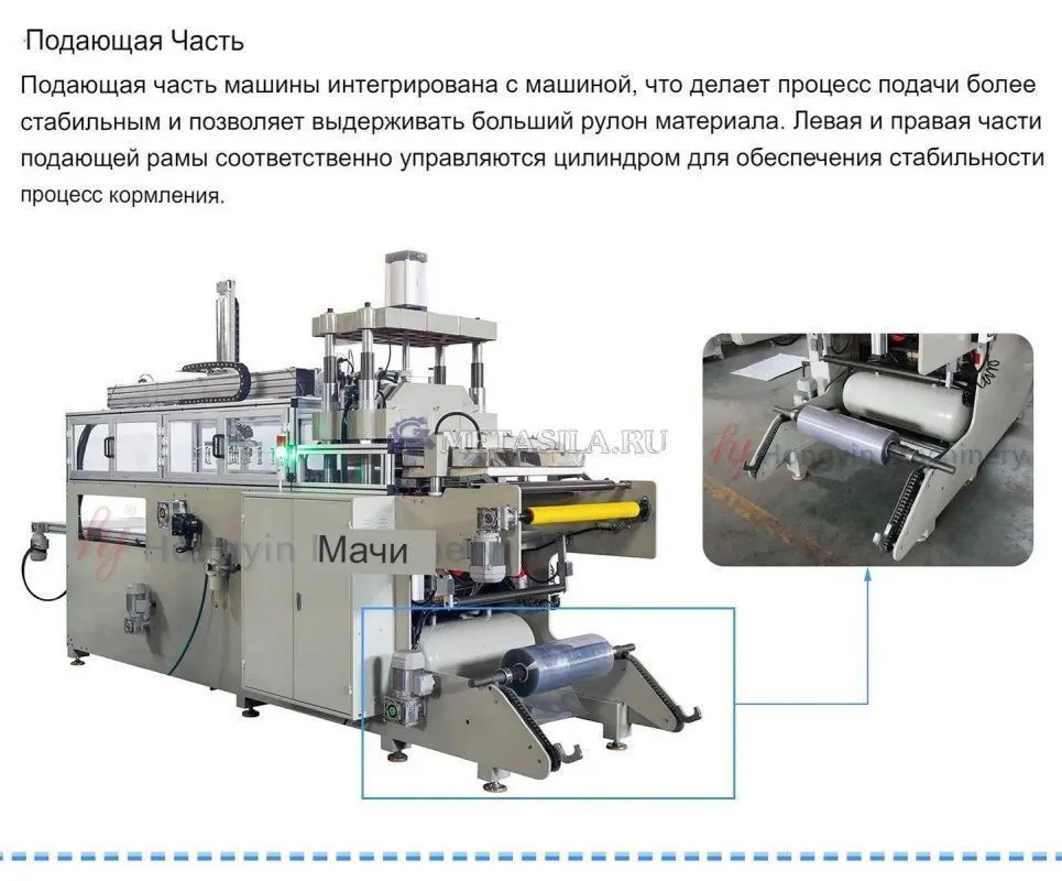 картинка Машина для формирования одноразовой посуды от магазина Метасила