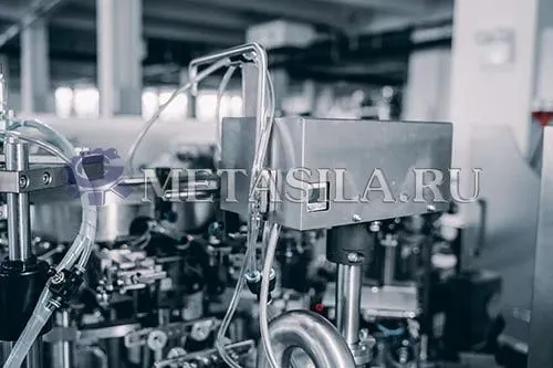 фото Автоматическая ротационная машина для наполнения и запечатывания готовых пакетов от магазина Метасила