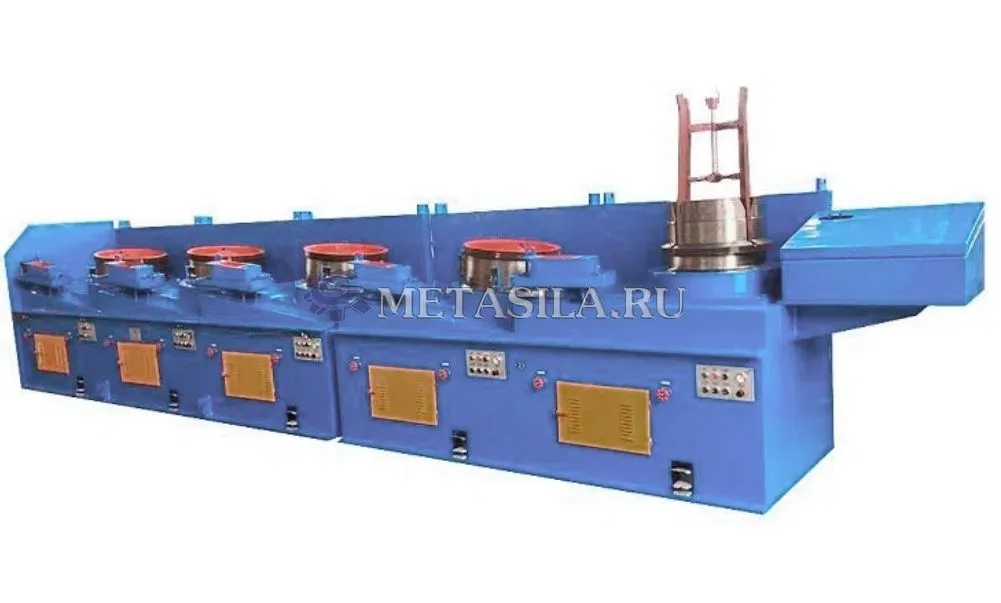Фото Машина для волочения железной стальной проволоки от магазина Метасила