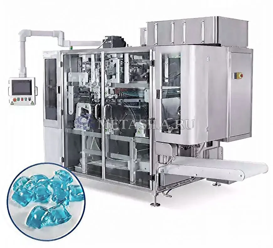 фото Машина упаковки стирального порошка в жидкие капсулы ka-420 от магазина Метасила