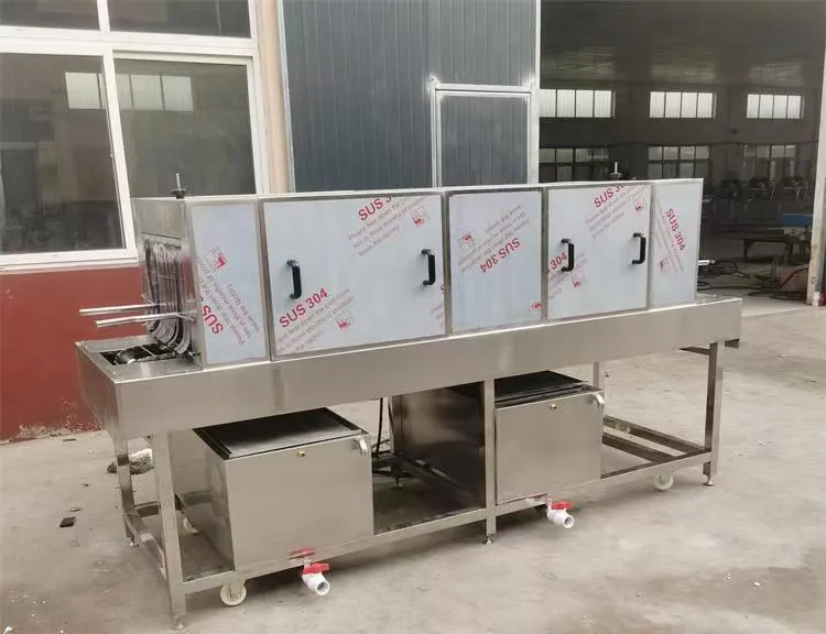 картинка Станок для мойки пластиковых ящиков E16 от магазина Метасила