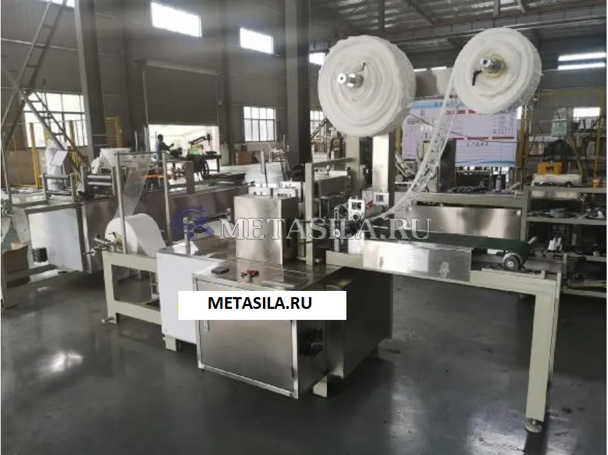 картинка Станок по изготовлению круглых ватных дисков FN-03 (модель прокатной резки со струйным подсчетом)  от магазина компании Метасила