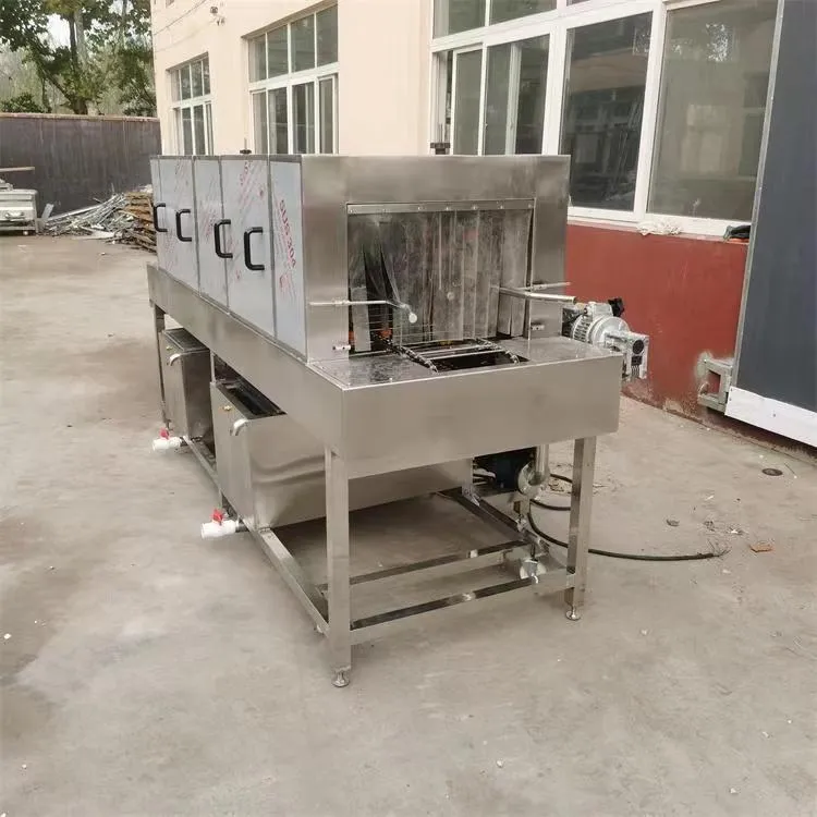 картинка Станок для мойки пластиковых ящиков E16 от магазина Метасила