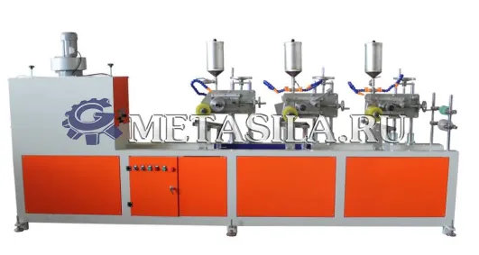 картинка Линия по производству плинтусов из ПВХ  от магазина Метасила