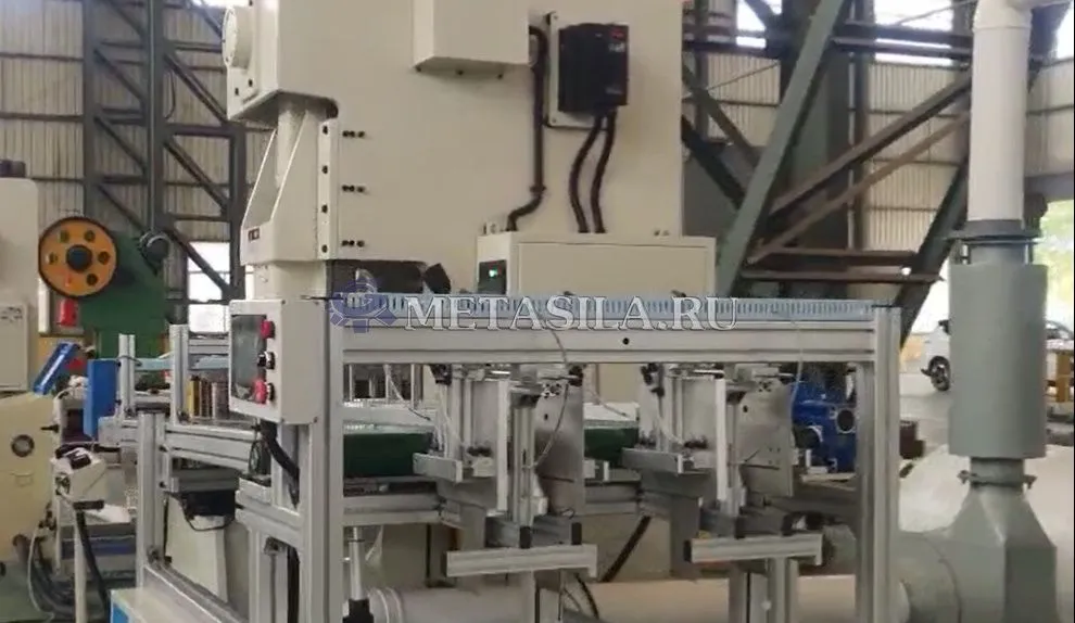 картинка Линия производства алюминиевых форм для запекания  от магазина Метасила