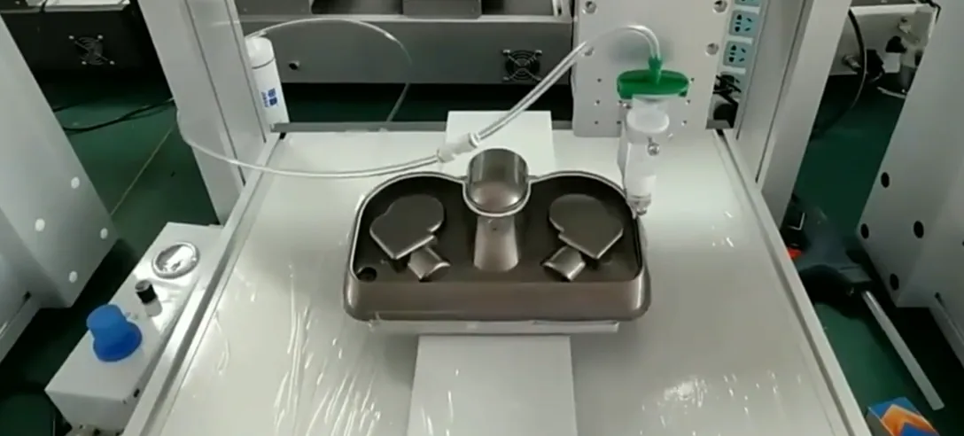 картинка Трехосевой автоматический дозатор клея, модель LK-300 от магазина Метасила