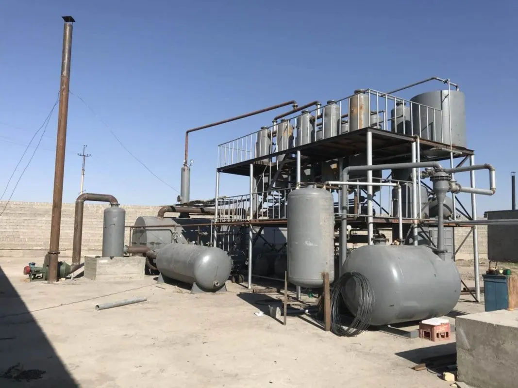 картинка Мобильная установка по производству бензина (1 тонна в сутки) от магазина Метасила