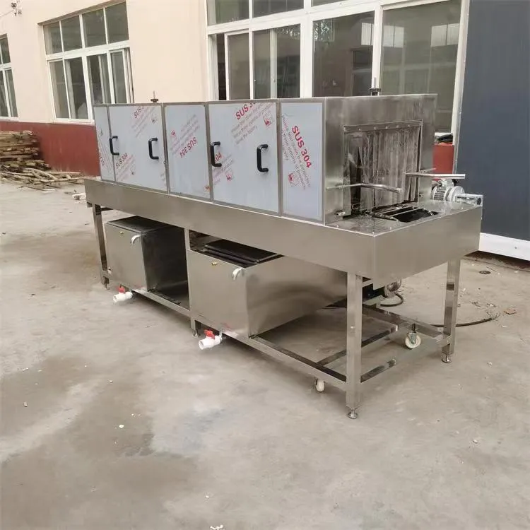 картинка Станок для мойки пластиковых ящиков E16 от магазина Метасила