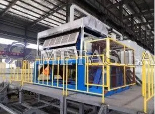 фото Линия производства бумажных лотков для яиц от магазина Метасила