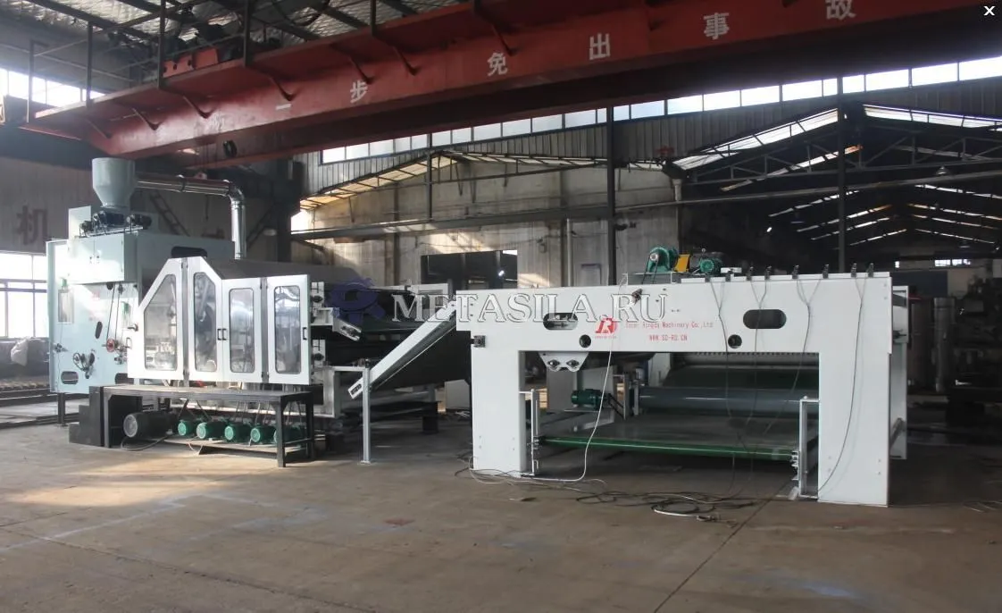 картинка Линия по производству нетканого материала (2200 мм)  от магазина Метасила