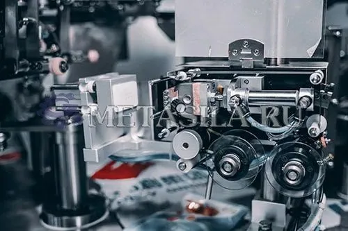 фото Автоматическая ротационная машина для наполнения и запечатывания готовых пакетов от магазина Метасила